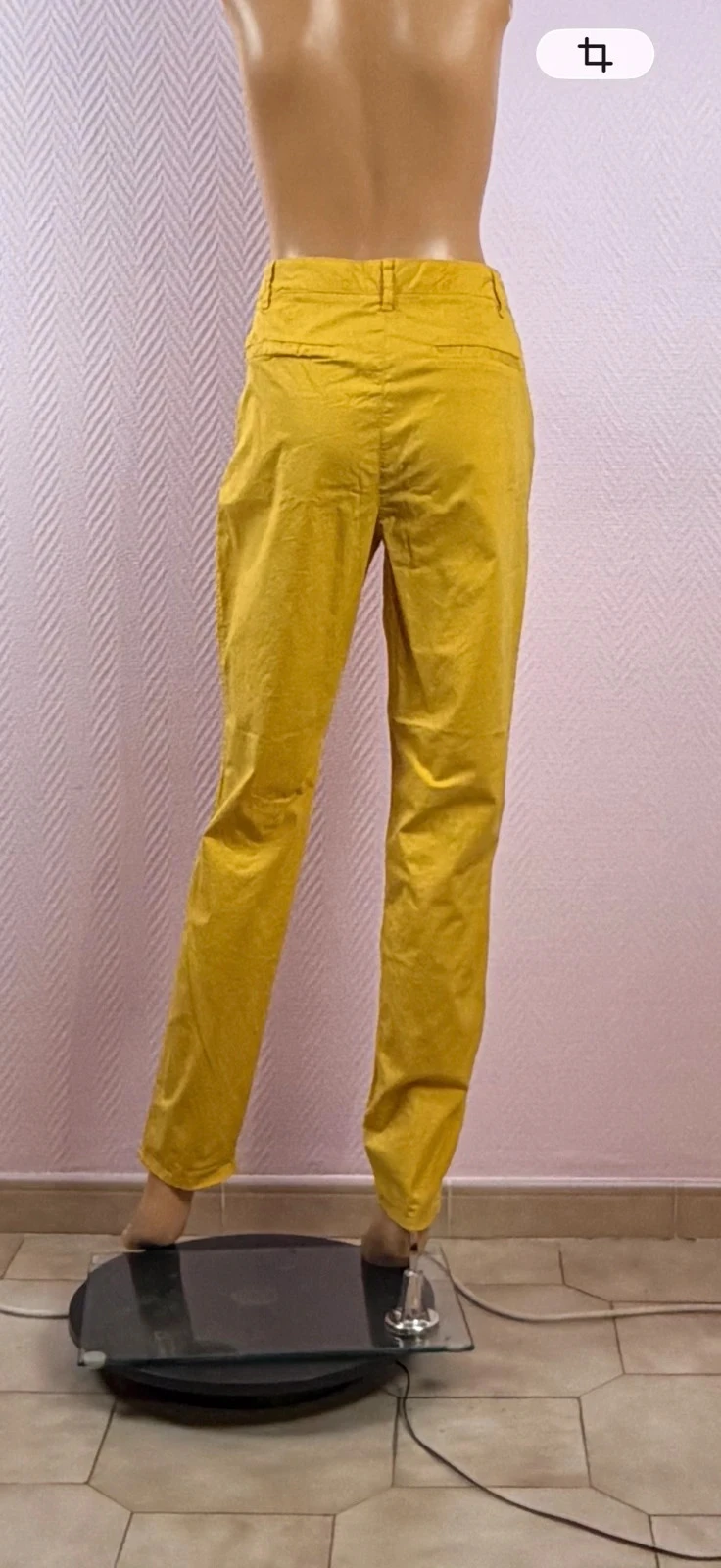 Pantalón de pinzas mujer Caroll talla 42 – photo 4